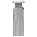 vidaXL recepciós pult szürke sonoma 100x40x104 cm szerelt fa