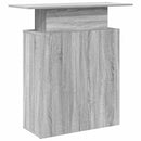 vidaXL recepciós pult szürke sonoma 100x40x104 cm szerelt fa