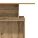 vidaXL recepciós pult kézműves tölgy 100x40x104 cm szerelt fa
