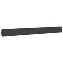 vidaXL Fűszegélyezés 10 db 10 x 103 cm Hidegen hengerelt acél Fekete