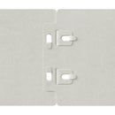 vidaXL gyepszegélyek 10 db 10x103 cm rozsdamentes acélból