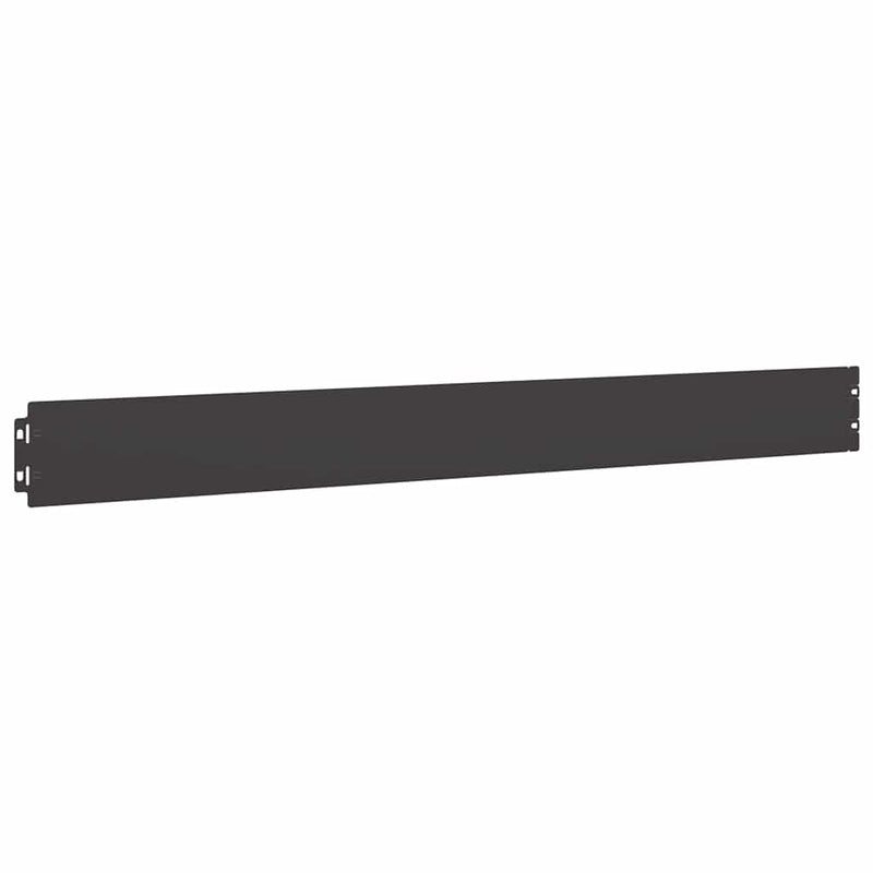 vidaXL Gyepszegélyek 50 db fekete 10x103 cm hidegen hengerelt acél