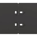 vidaXL Fűszegélyezés 50 db 10 x 103 cm Hidegen hengerelt acél Fekete