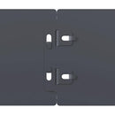 vidaXL Gyepszegélyek 50 db antracit 10x103 cm hidegen hengerelt acél