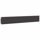 vidaXL Fűszegélyezés 10 db 15 x 103 cm Hidegen hengerelt acél Fekete