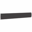vidaXL Fűszegélyezés 10 db 15 x 103 cm Hidegen hengerelt acél Fekete