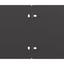 vidaXL Gyepszegélyek 10 db fekete 15x103 cm hidegen hengerelt acél