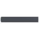vidaXL Gyepszegélyek 10 db antracit 15x103 cm hidegen hengerelt acél