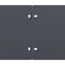 vidaXL Gyepszegélyek 10 db antracit 15x103 cm hidegen hengerelt acél