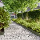 vidaXL Fűszegélyezés 50 db 15 x 103 cm Hidegen hengerelt acél Olajzöld