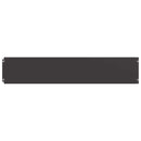 vidaXL 10 db fekete hidegen hengerelt acél gyepszegélyek 20x103 cm