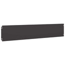 vidaXL Fűszegélyezés 10 db 20 x 103 cm Hidegen hengerelt acél Fekete