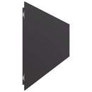 vidaXL Fűszegélyezés 10 db 20 x 103 cm Hidegen hengerelt acél Fekete