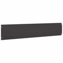 vidaXL Fűszegélyezés 10 db 20 x 103 cm Hidegen hengerelt acél Fekete