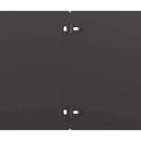 vidaXL Fűszegélyezés 10 db 20 x 103 cm Hidegen hengerelt acél Fekete