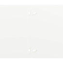 vidaXL 10 db fehér hidegen hengerelt acél gyepszegélyek 20x103 cm