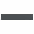 vidaXL 10 db antracit hidegen hengerelt acél gyepszegélyek 20x103 cm