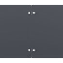 vidaXL 10 db antracit hidegen hengerelt acél gyepszegélyek 20x103 cm