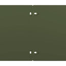 vidaXL 10 db olajzöld hidegen hengerelt acél gyepszegélyek 20x103 cm