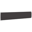 vidaXL Fűszegélyezés 30 db 20 x 103 cm Hidegen hengerelt acél Fekete