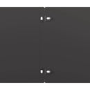 vidaXL Fűszegélyezés 30 db 20 x 103 cm Hidegen hengerelt acél Fekete