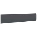 vidaXL 30 db antracit hidegen hengerelt acél gyepszegélyek 20x103 cm