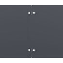 vidaXL 30 db antracit hidegen hengerelt acél gyepszegélyek 20x103 cm