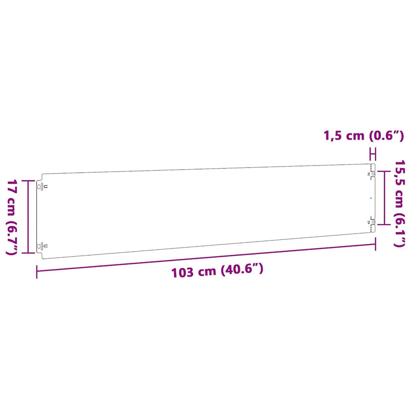 vidaXL 30 db olajzöld hidegen hengerelt acél gyepszegélyek 20x103 cm