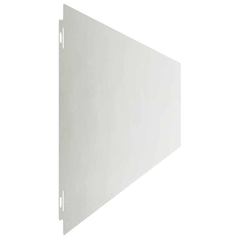 vidaXL 30 db rozsdamentes acélból gyepszegélyek 20x103 cm