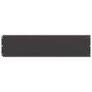 vidaXL 10 db fekete hidegen hengerelt acél gyepszegélyek 25x103 cm