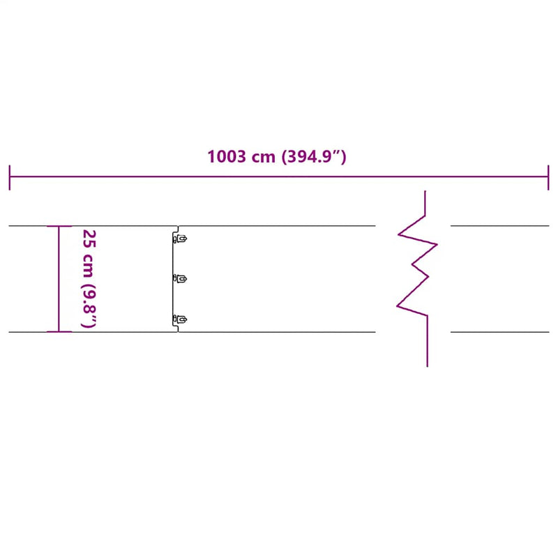 vidaXL 10 db fekete hidegen hengerelt acél gyepszegélyek 25x103 cm