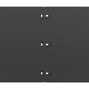 vidaXL Fűszegélyezés 20 db 25 x 103 cm Hidegen hengerelt acél Fekete