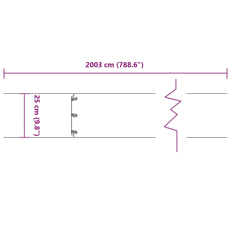 vidaXL 20 db fekete hidegen hengerelt acél gyepszegélyek 25x103 cm