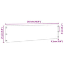 vidaXL 20 db horganyzott acélból gyepszegélyek 25x103 cm