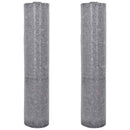 vidaXL Csúszásmentes festőszövet 2 db 25 m 220 g/m² Szürke