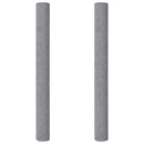 vidaXL Csúszásmentes festékszövet 2 db 5 m 280 g/m² Szürke