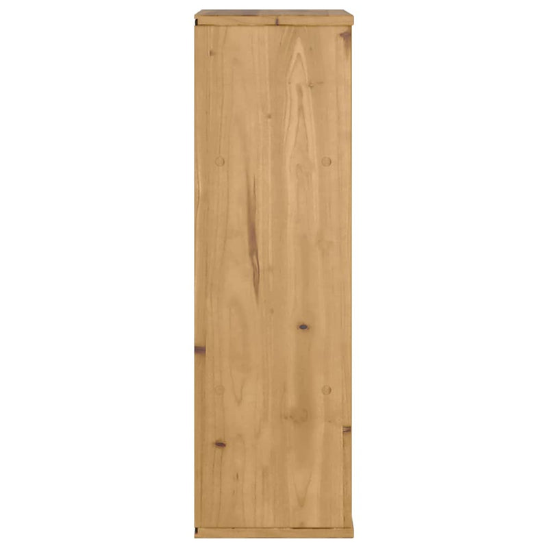 vidaXL oldalsó szekrény ODDA 40x24x79 cm tömörfa fenyőfa
