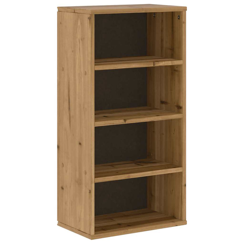vidaXL oldalsó szekrény ODDA 40x24x79 cm tömörfa fenyőfa