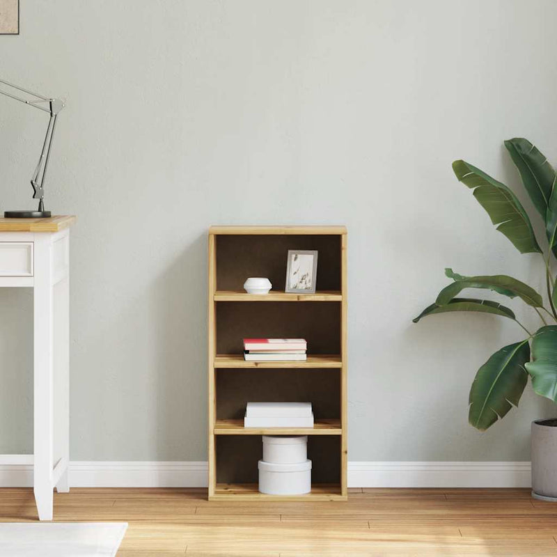 vidaXL oldalsó szekrény ODDA 40x24x79 cm tömörfa fenyőfa