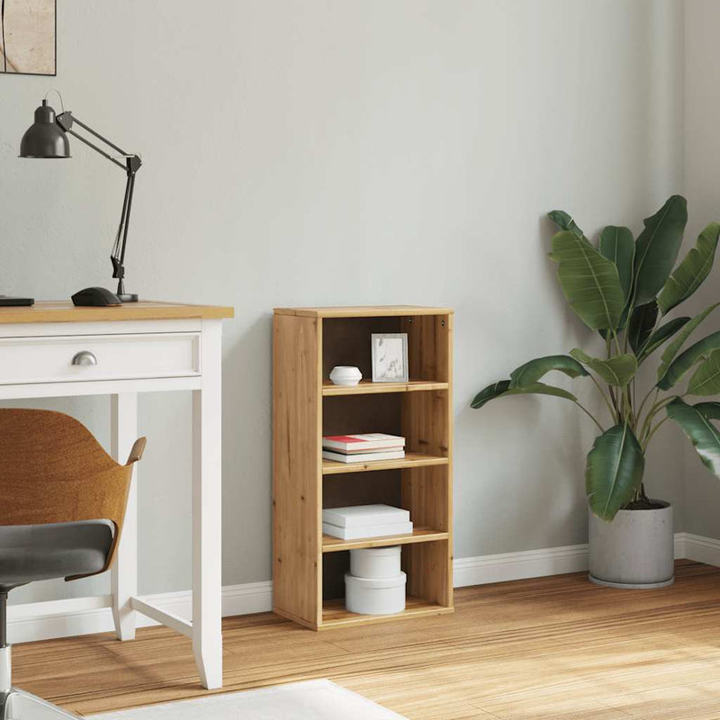 vidaXL oldalsó szekrény ODDA 40x24x79 cm tömörfa fenyőfa