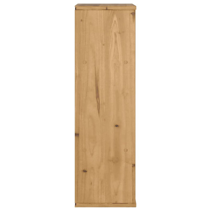 vidaXL oldalsó szekrény ODDA 40x24x79 cm tömörfa fenyőfa