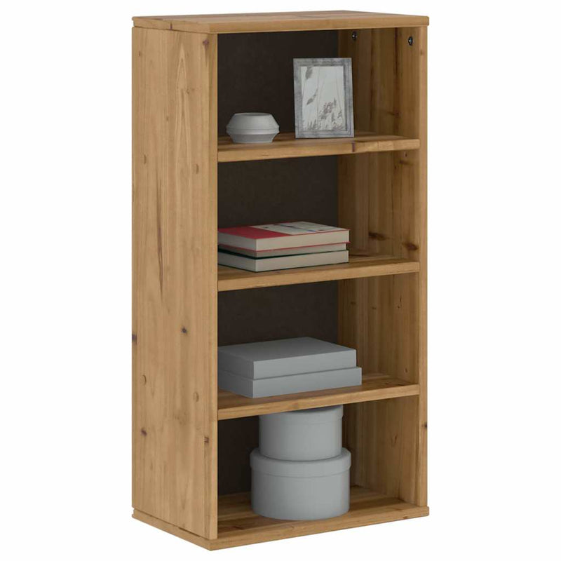 vidaXL oldalsó szekrény ODDA 40x24x79 cm tömörfa fenyőfa