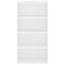 vidaXL oldalsó szekrény ODDA fehér 40x24x79 cm tömörfa fenyőfa