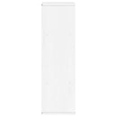 vidaXL oldalsó szekrény ODDA fehér 40x24x79 cm tömörfa fenyőfa