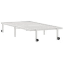 vidaXL fehér acél ágykeret matrac nélkül összecsukható 90x190 cm
