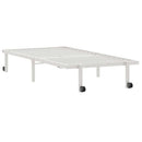 vidaXL fehér acél ágykeret matrac nélkül összecsukható 90x200 cm