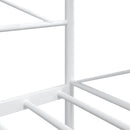 vidaXL kanapéágy matrac nélkül fehér 107x203 cm acél