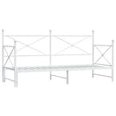 vidaXL fehér kanapéágy fiókkal matrac nélkül 75x190 cm