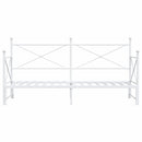 vidaXL fehér kanapéágy fiókkal matrac nélkül 75x190 cm