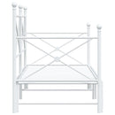vidaXL fehér kanapéágy fiókkal matrac nélkül 75x190 cm